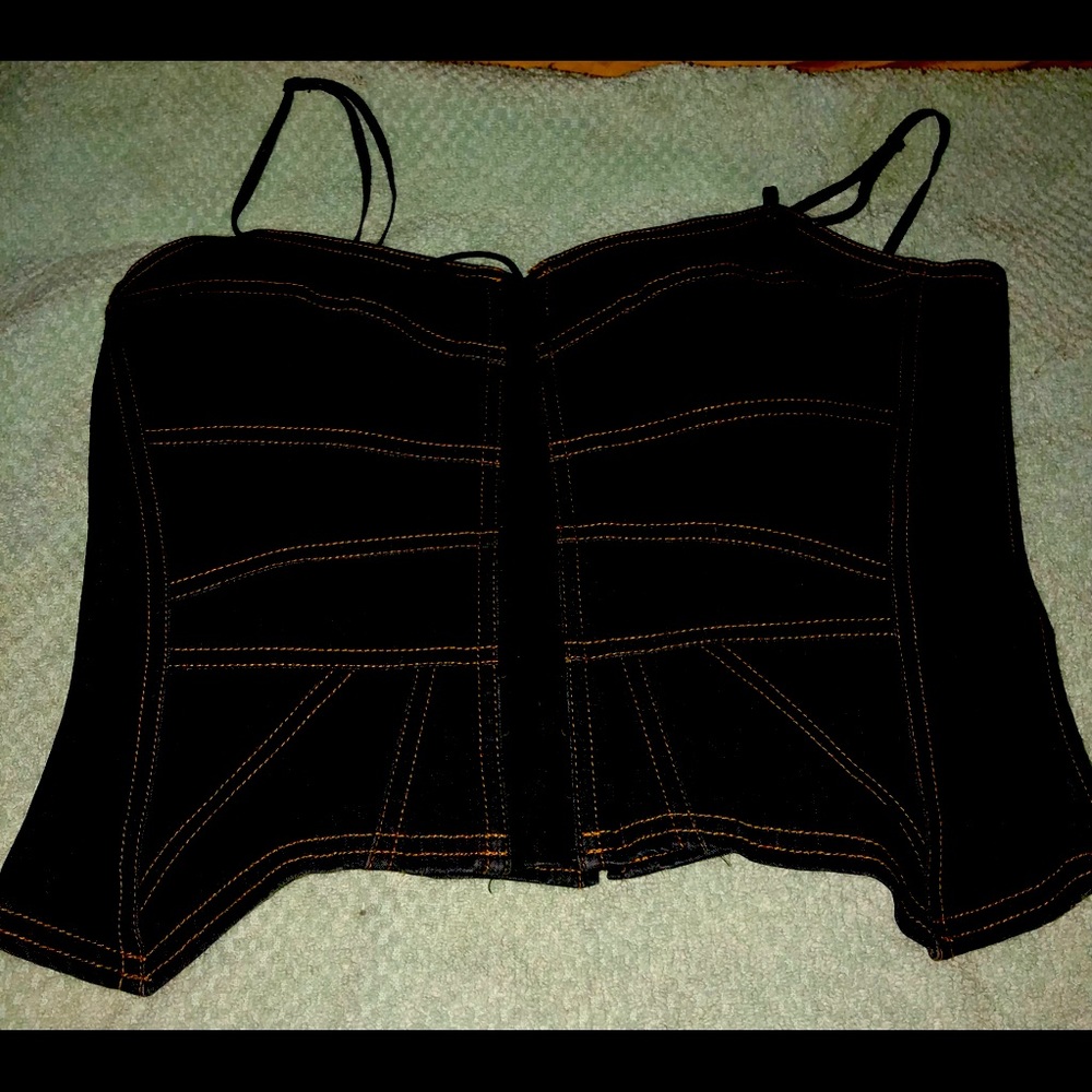 Bisou Bisou corset style top